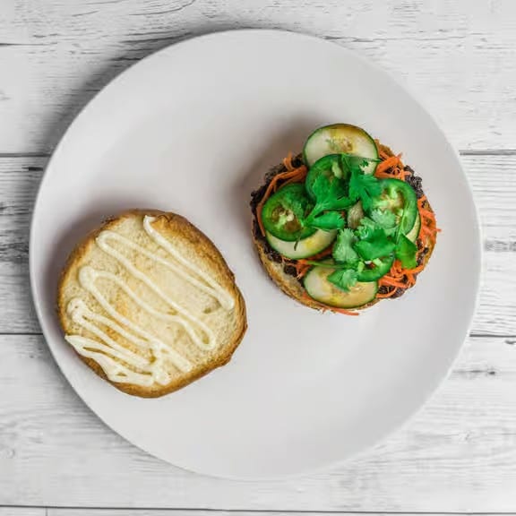 Spicy Vietnamese Burger.