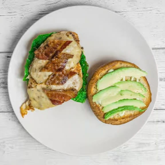 Grilled California Chicken Sandwich.