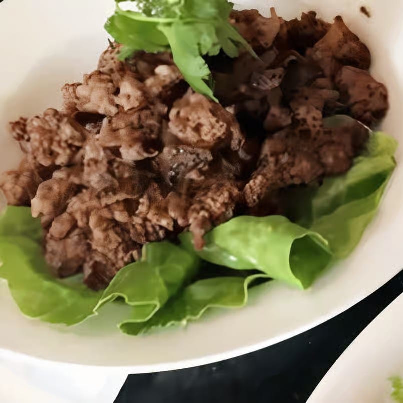 Wagyu Beef Lettuce Wrap.