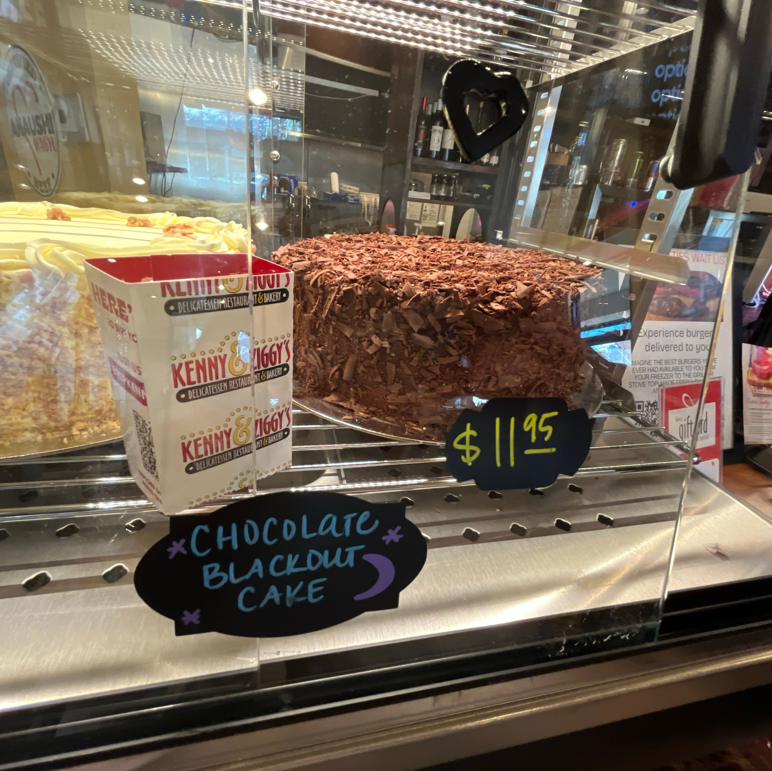 Chocolate Blackout Cake Per Slice.