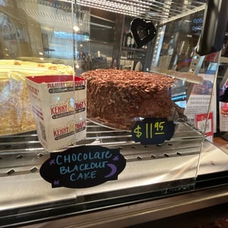 Chocolate Blackout Cake Per Slice