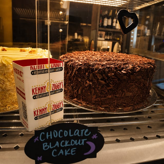 Chocolate Blackout Cake Per Slice.