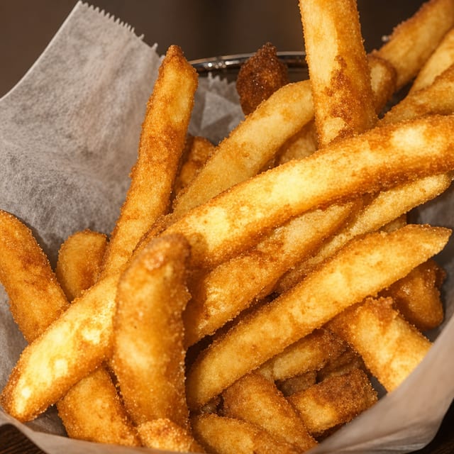 French Fries with Sea Salt.