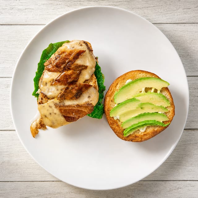 Grilled California Chicken Sandwich.