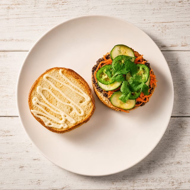 Spicy Vietnamese Burger.