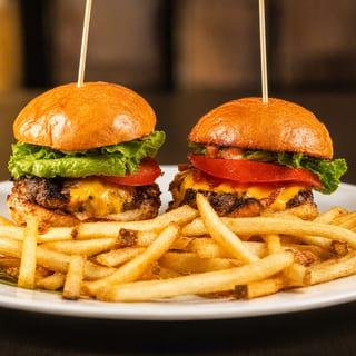 2 Sliders with Fries